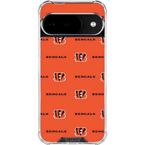 NFL Cincinnati Bengals Blitz Series Google Pixel 10 Clear Case